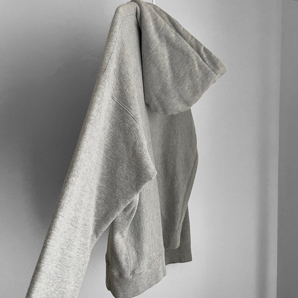 Champion Women's Reverse Weaved Hoodie, Grey, X-Large - Picture 5 of 10